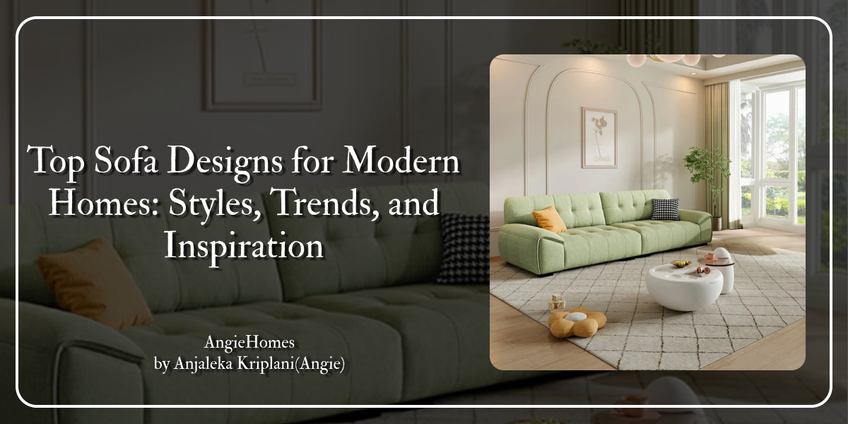 Top Sofa Designs for Modern Homes: Styles, Trends, and Inspiration ...