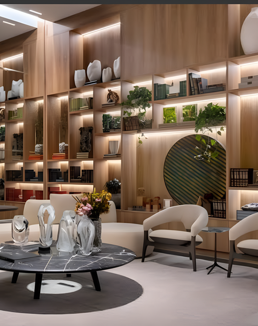 Aurelia Modern Book Rack ANGIE HOMES