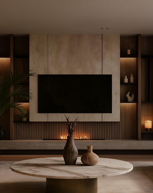 Solara Edge TV & Media Unit ANGIE HOMES