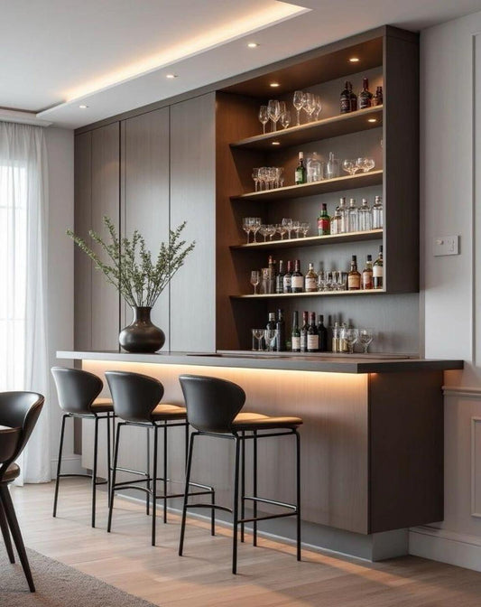 Amber & Oak Bar Counter