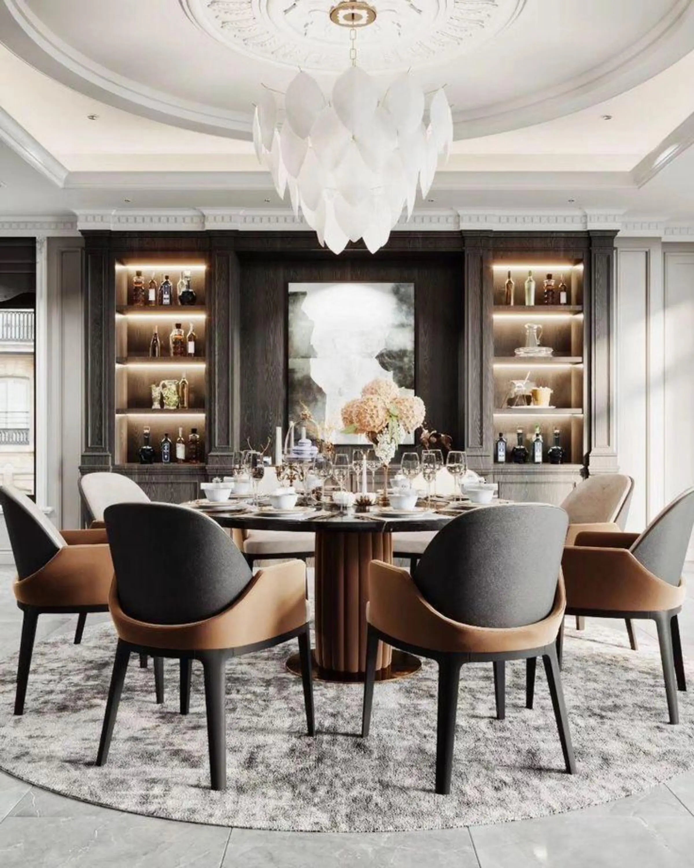 Buy Caira Exquisite dining table Online Angiehomes