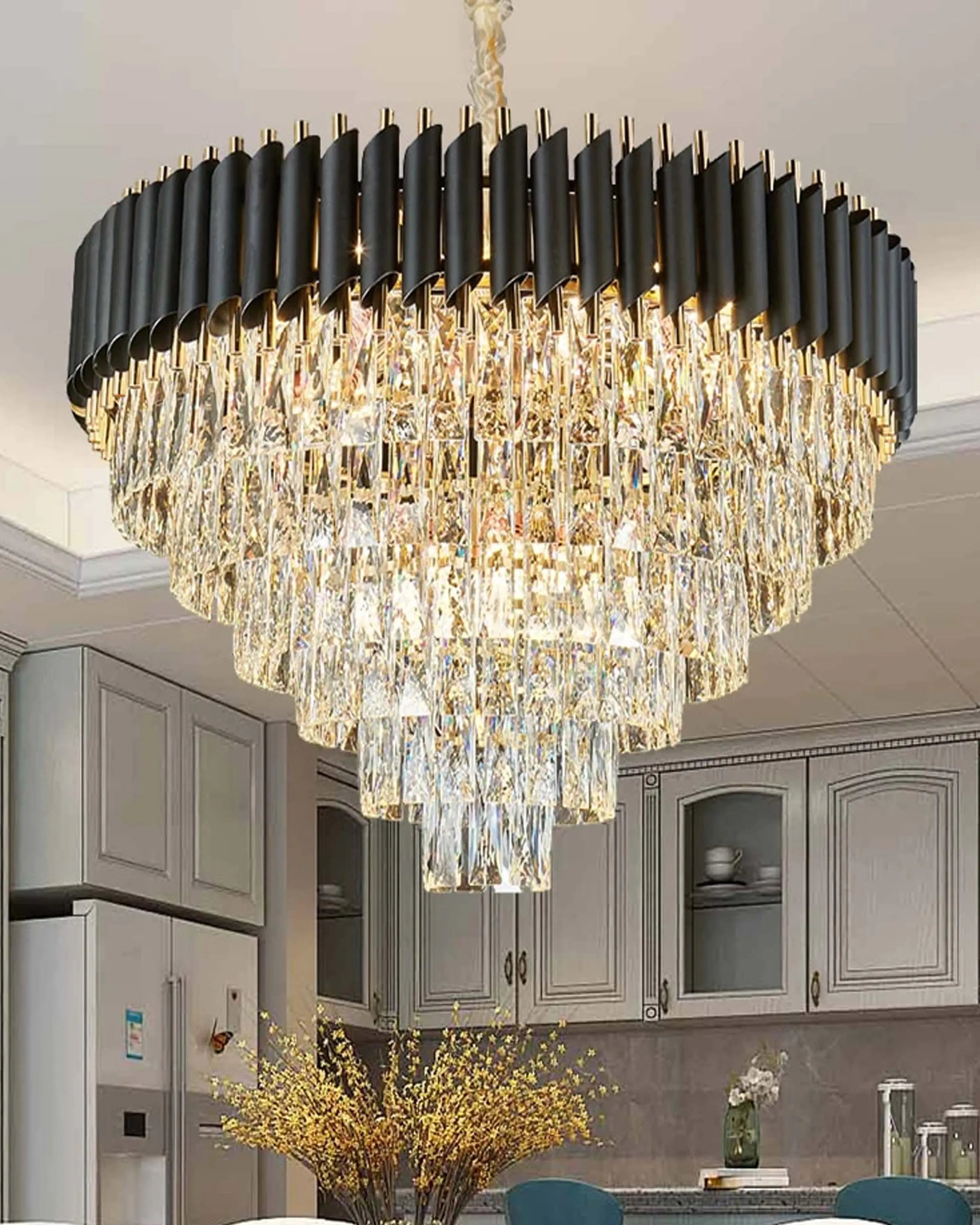 Denali Classic Crystal Chandelier ANGIE HOMES