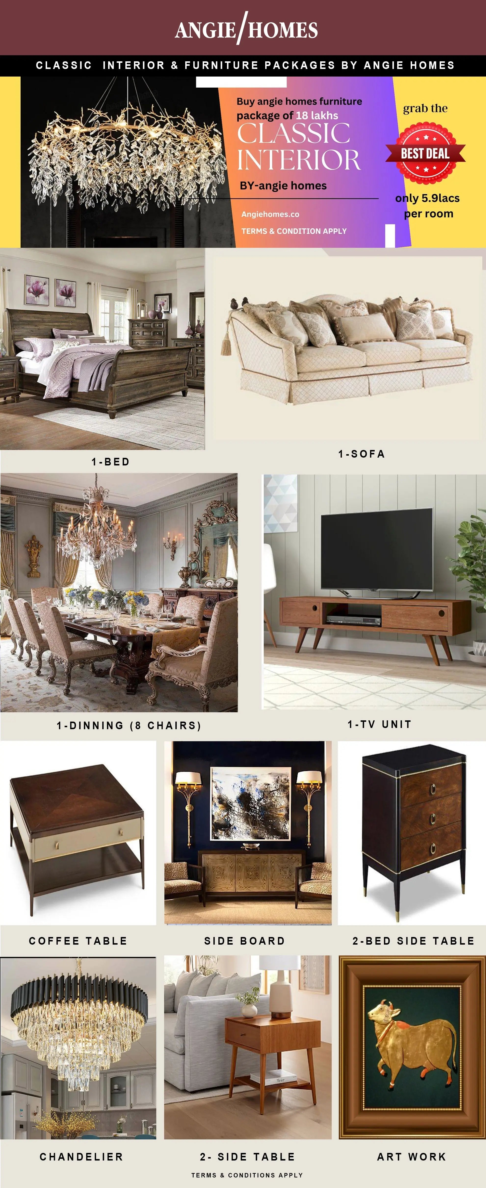 Ibex Budget Classic Style Interior Design - Interior Solutions – ANGIE ...