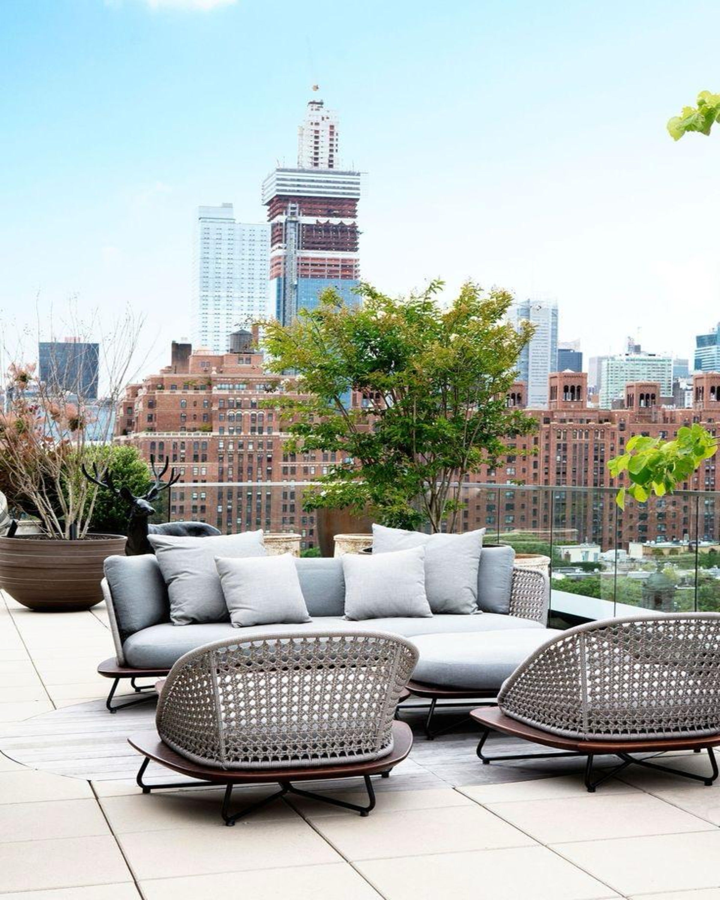 Modern Patio Luxury Outdoor Sofa Angie Homes