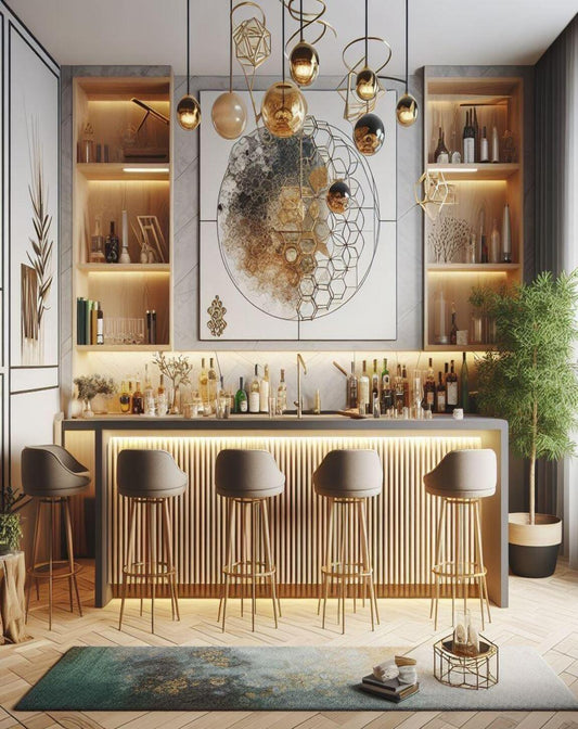 Sip Happens Bar Counter