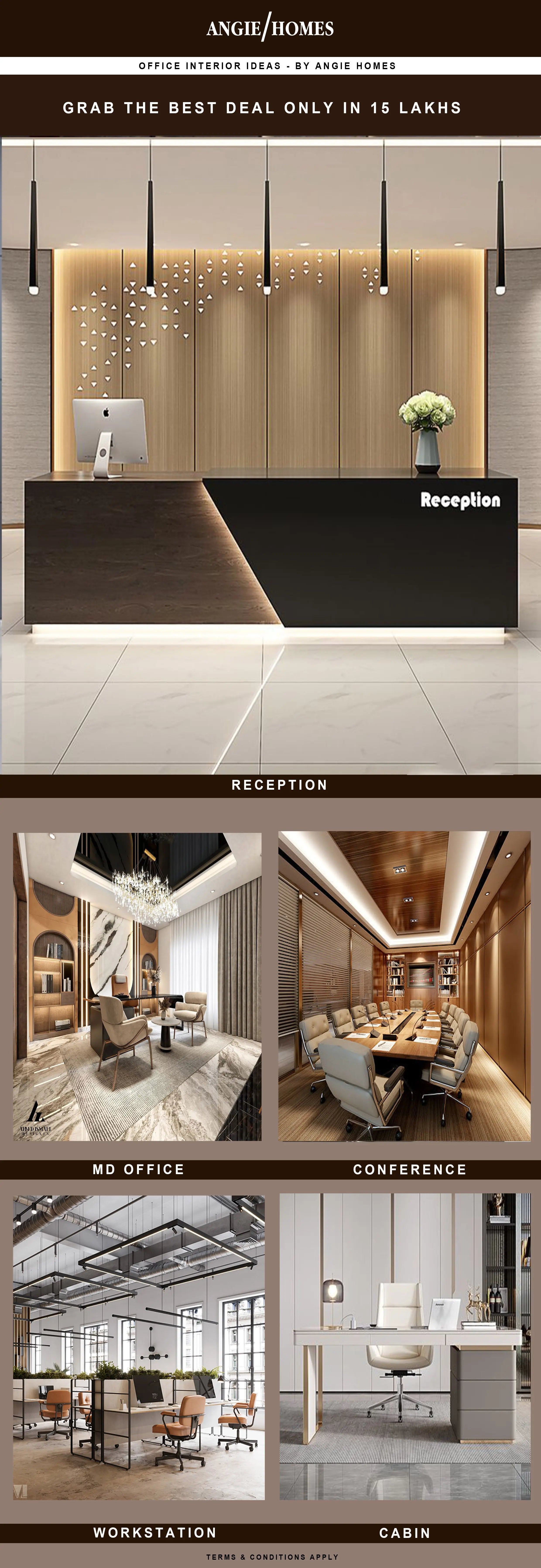 Small Office Cabin Interior Design Ideas
