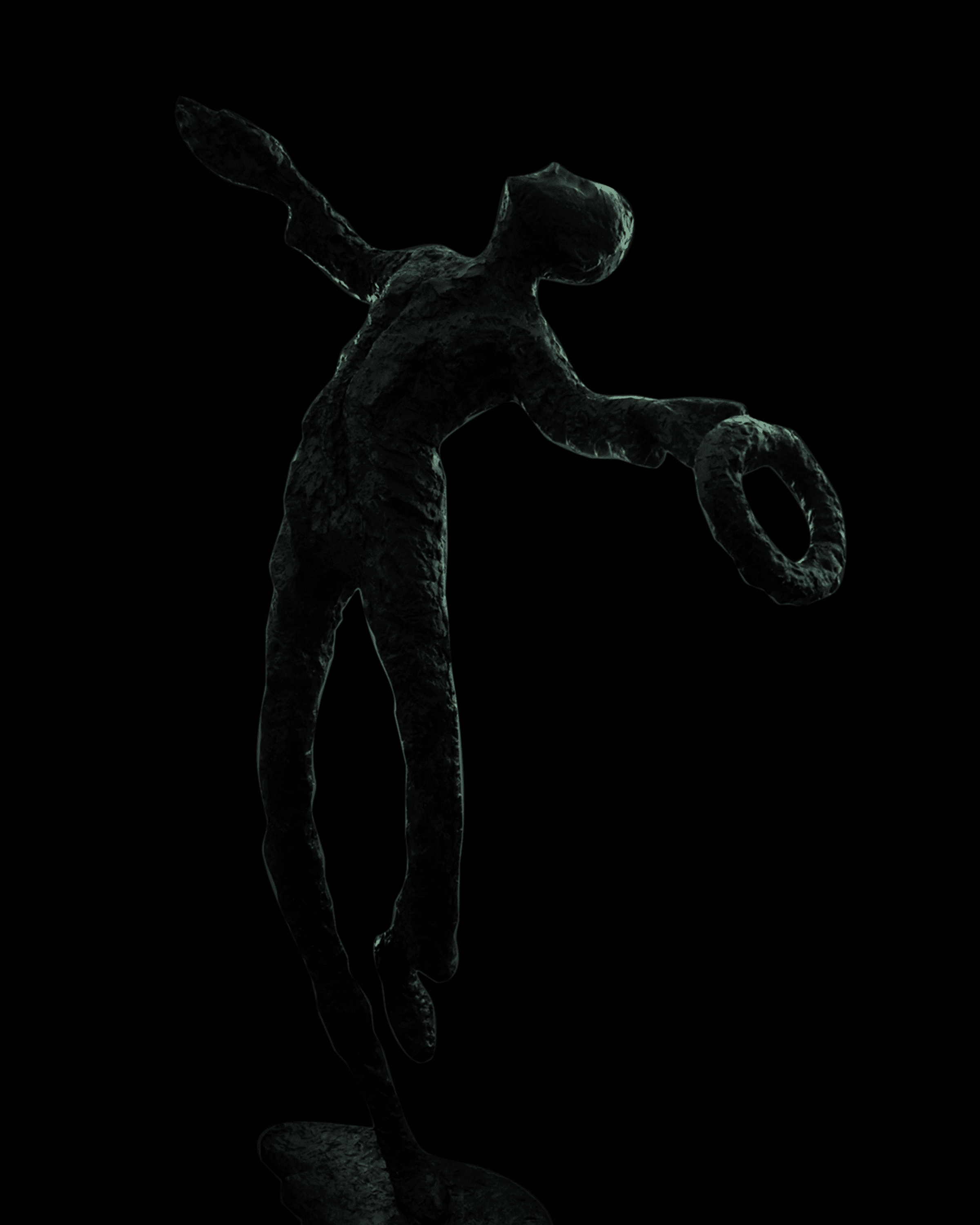 Abstract Fiber Sculpture