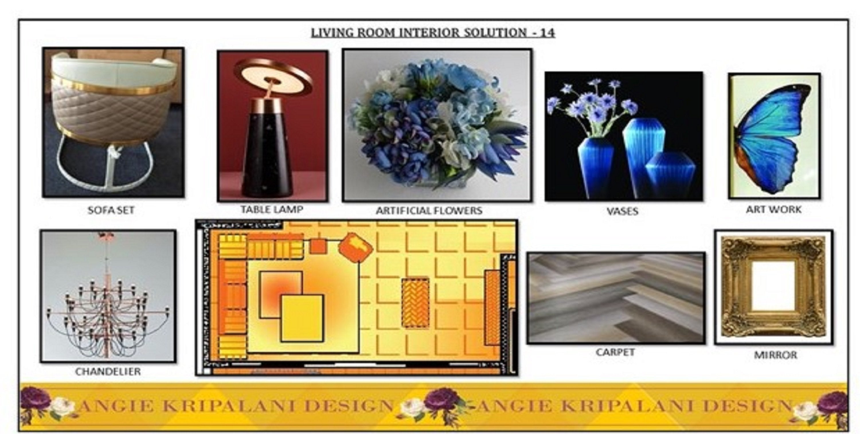 Modern Living Room Interior Design & Hall Designing Decoration – ANGIE ...