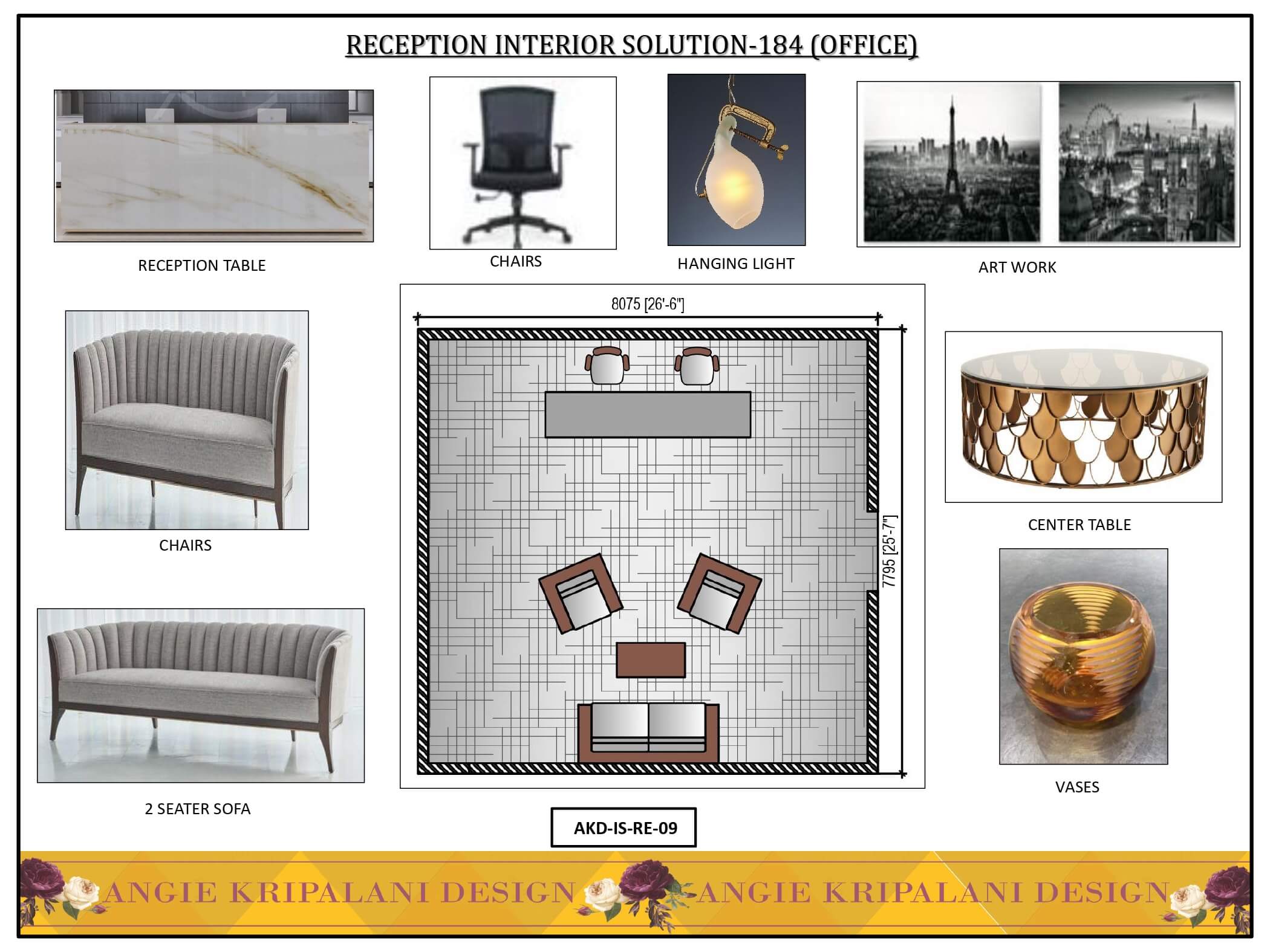 Reception area Interior Solution | Buy Furniture & Accessories Online ...