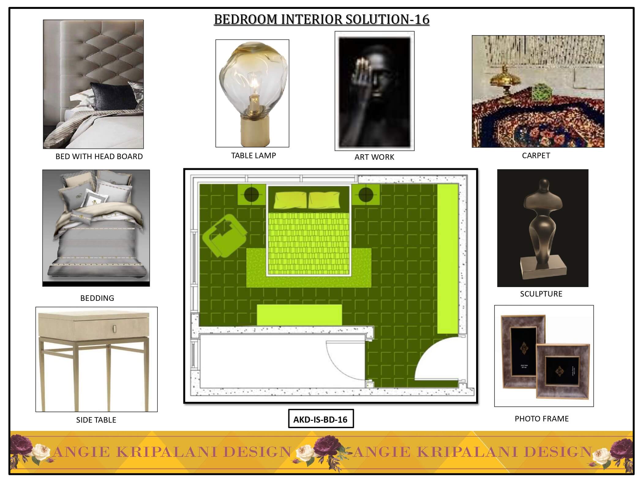 Best Interior Designing & Home Decoration For Small Bedroom – ANGIE HOMES