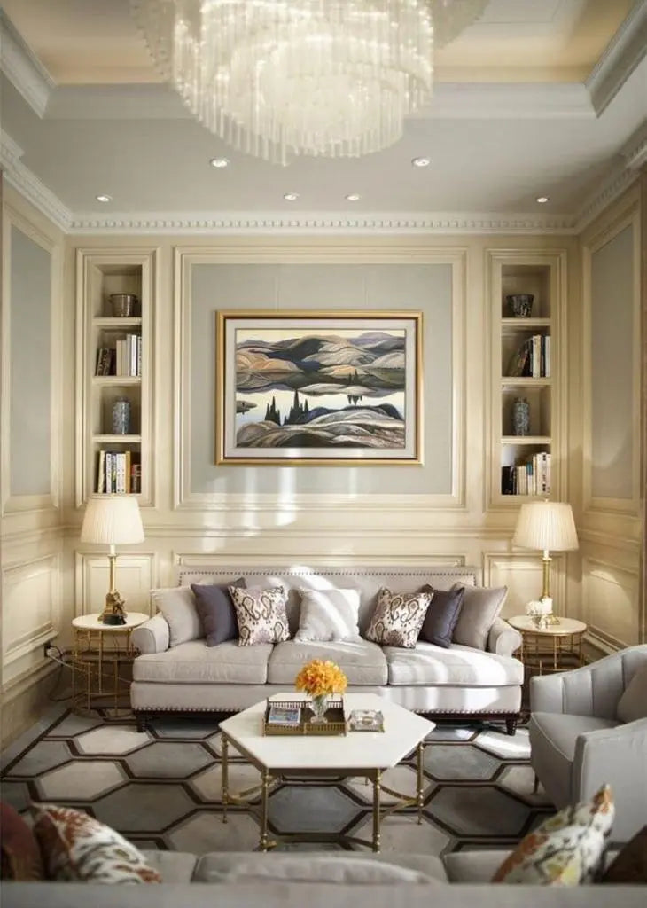 Classic family room interiors