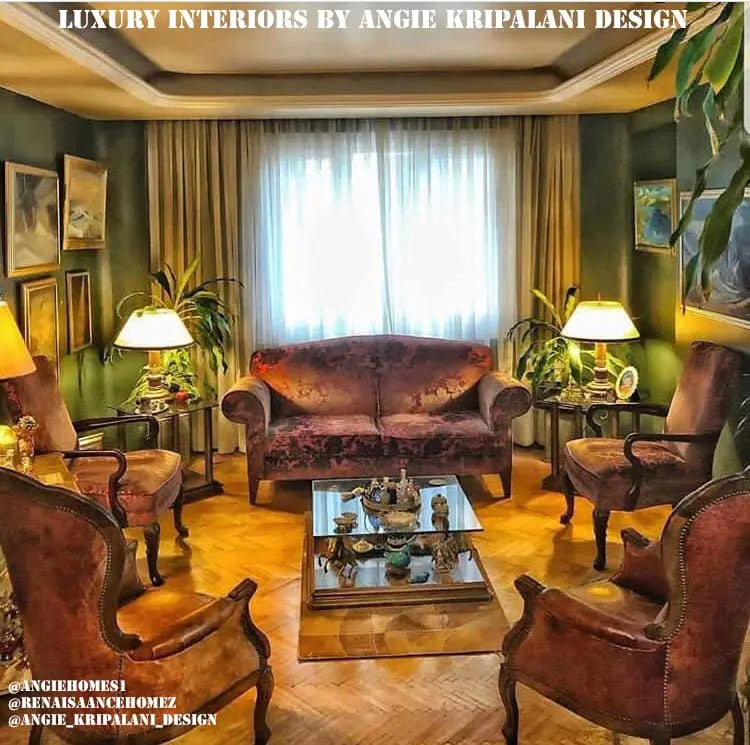 Interior Designer Angie Kripalani | Blogs On Classic Living Room Design