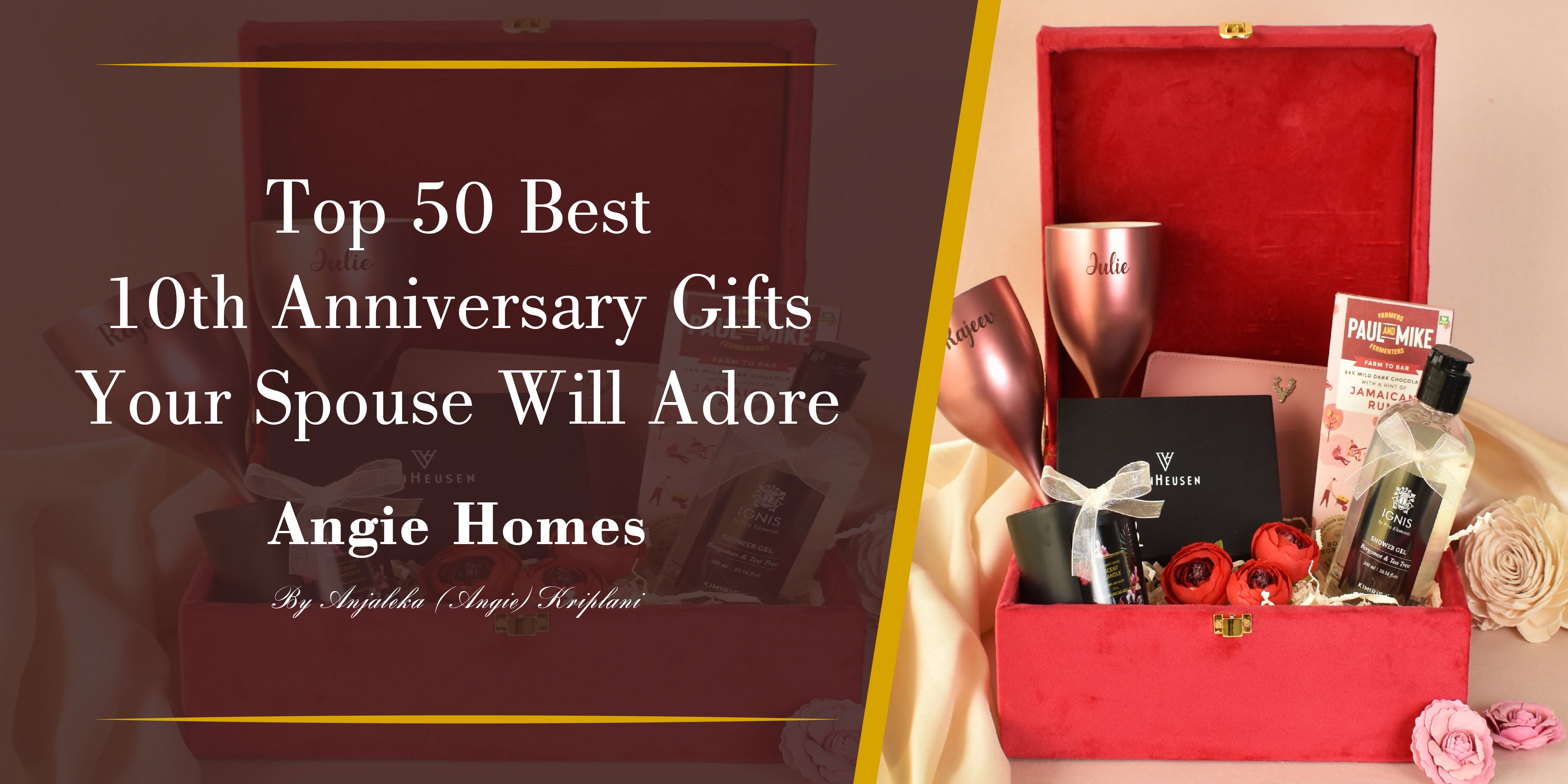 Top 50 Best 10th Anniversary Gifts Your Spouse Will Adore