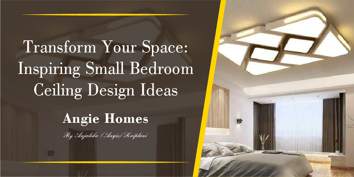 Transform Your Space: Inspiring Small Bedroom Ceiling Design Ideas