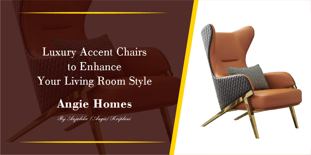 Luxury Accent Chairs to Enhance Your Living Room Style