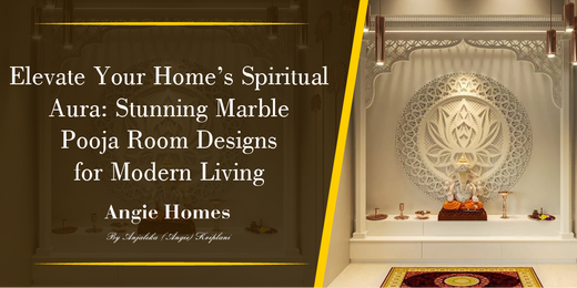 Elevate Your Home’s Spiritual Aura: Stunning Marble Pooja Room Designs for Modern Living