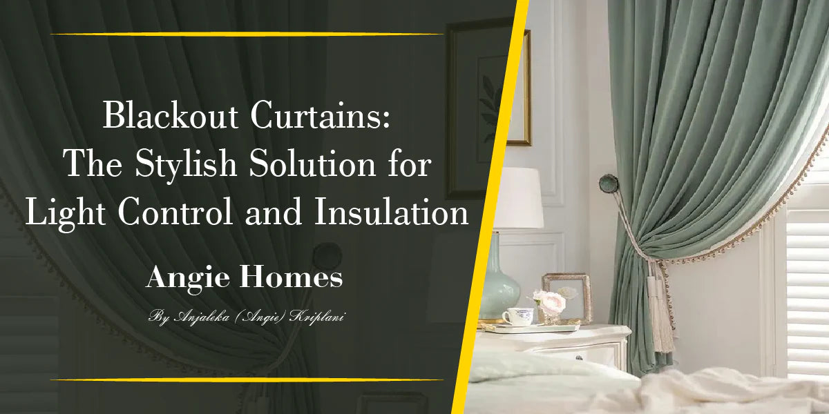 Blackout Curtains: The Stylish Solution for Light Control and Insulation