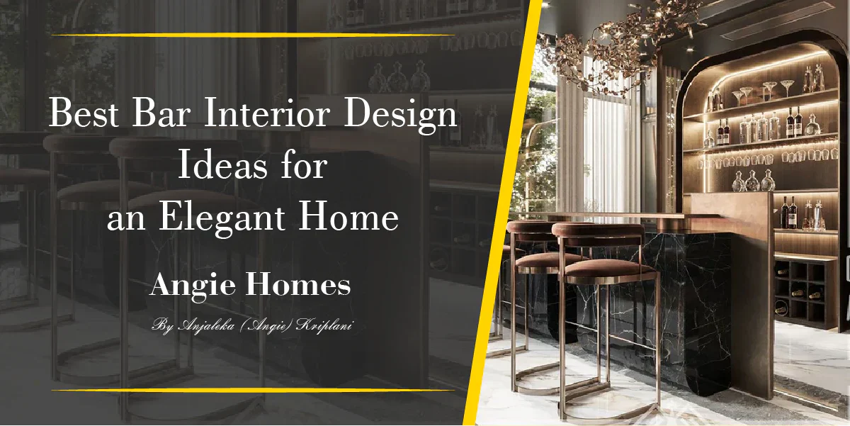 Best Bar Interior Design Ideas For an Elegant Home