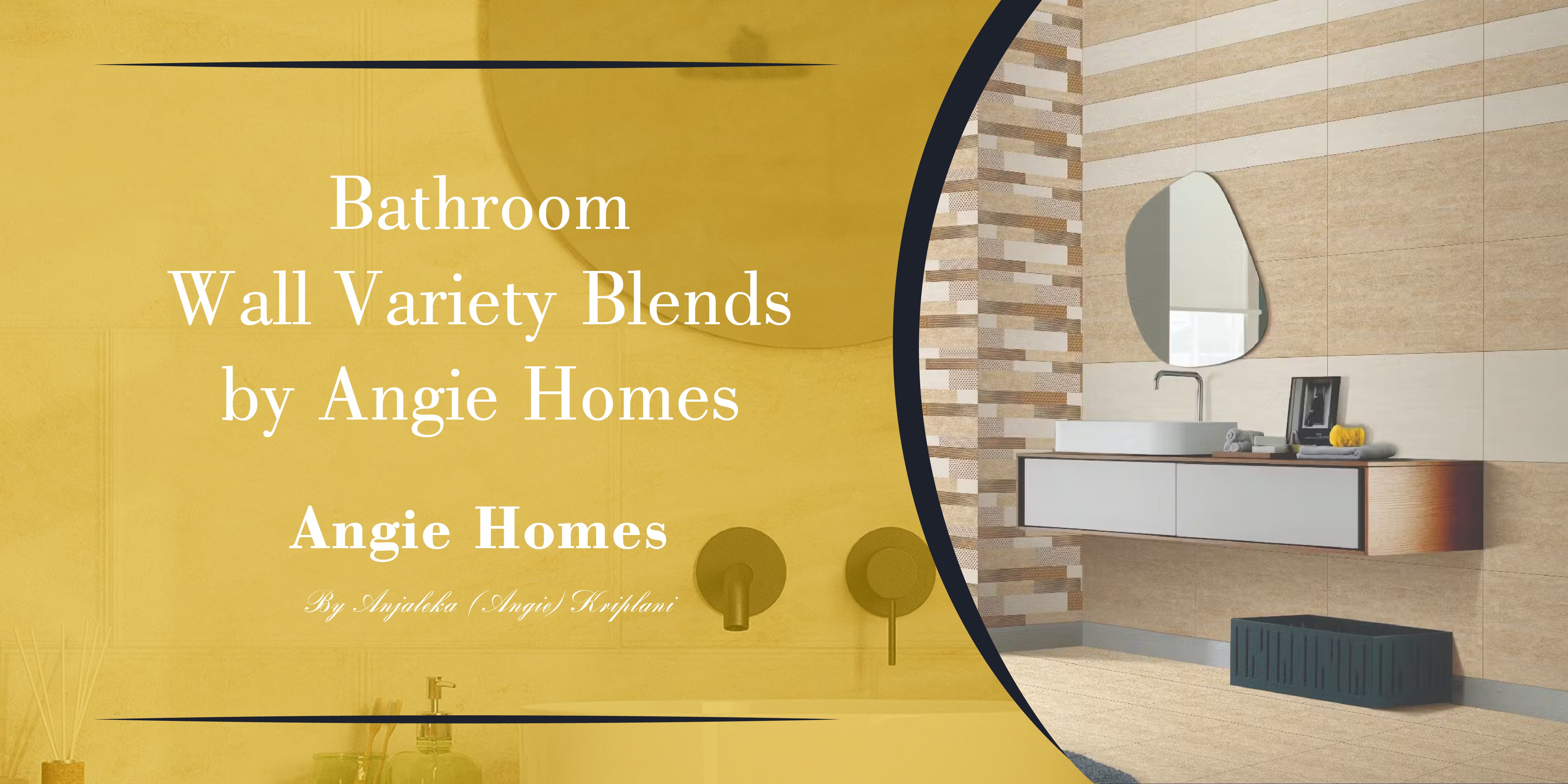 Bathroom Wall Variety Blends by Angie Homes