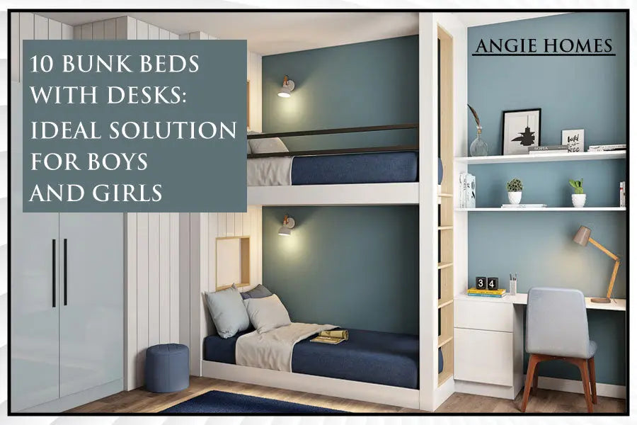 10 Bunk Beds with Desks: Ideal Solution for Boys and Girls