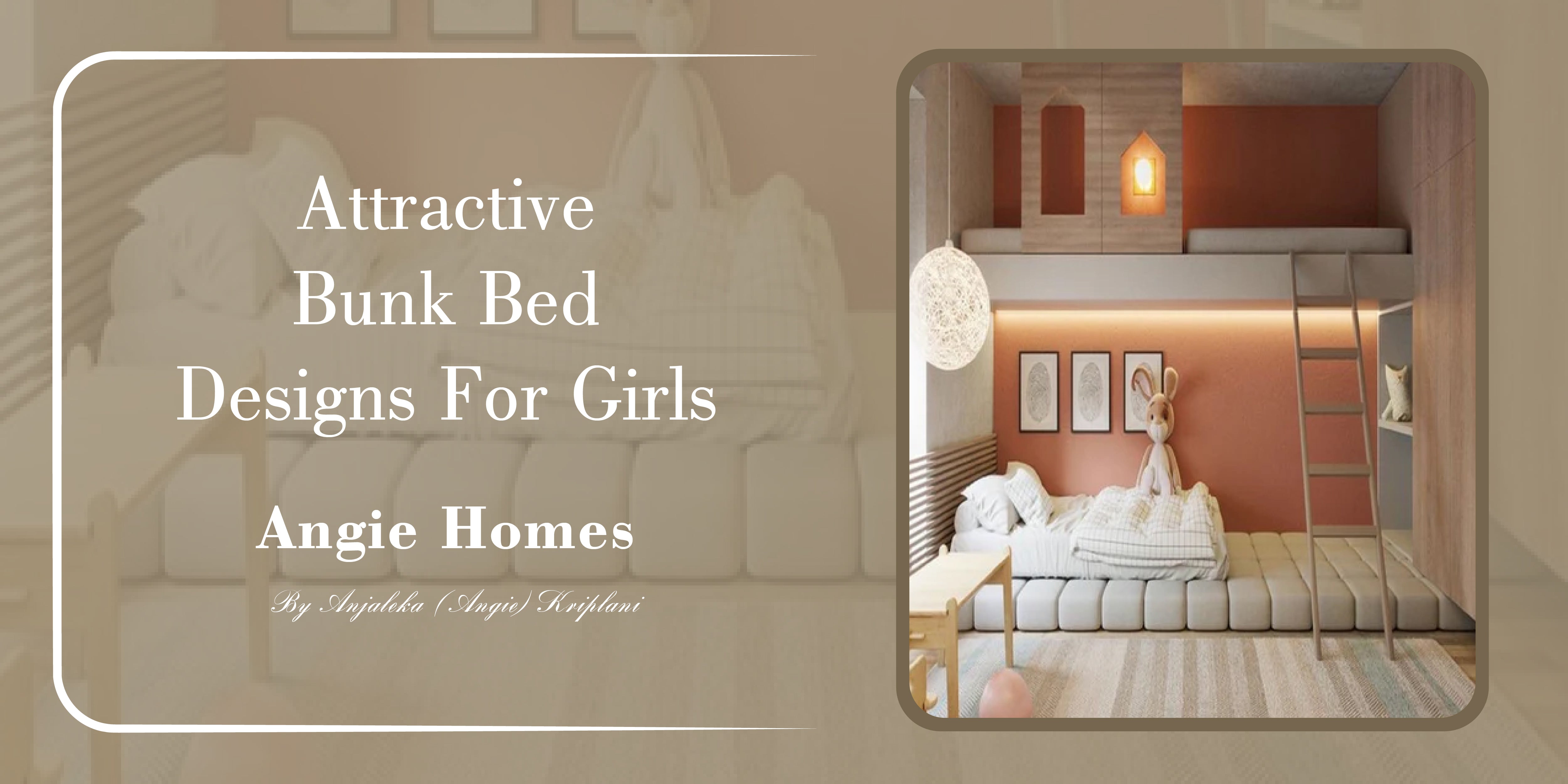 Attractive Bunk Bed Designs For Girls