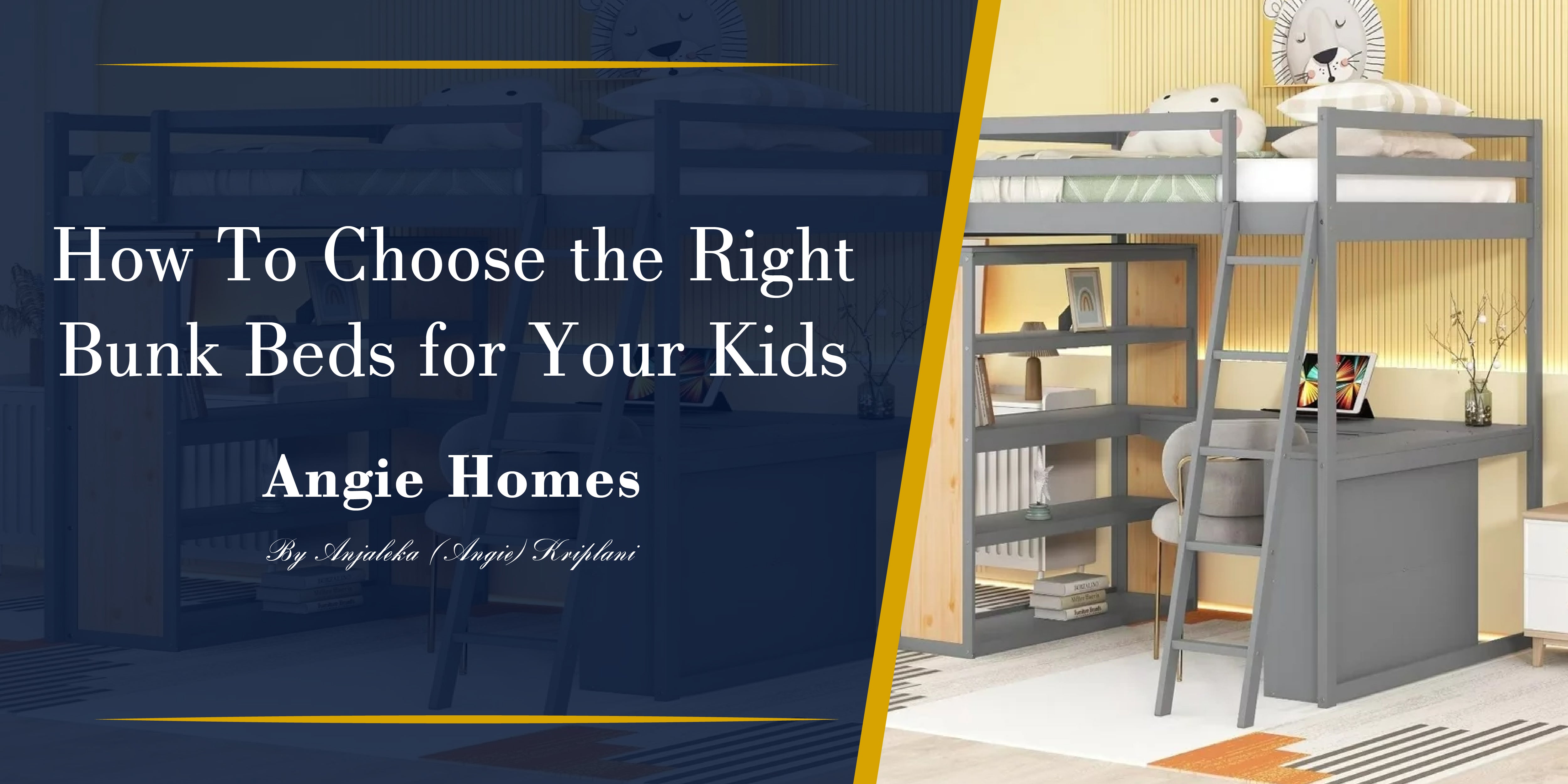 How To Choose the Right Bunk Beds for Your Kids