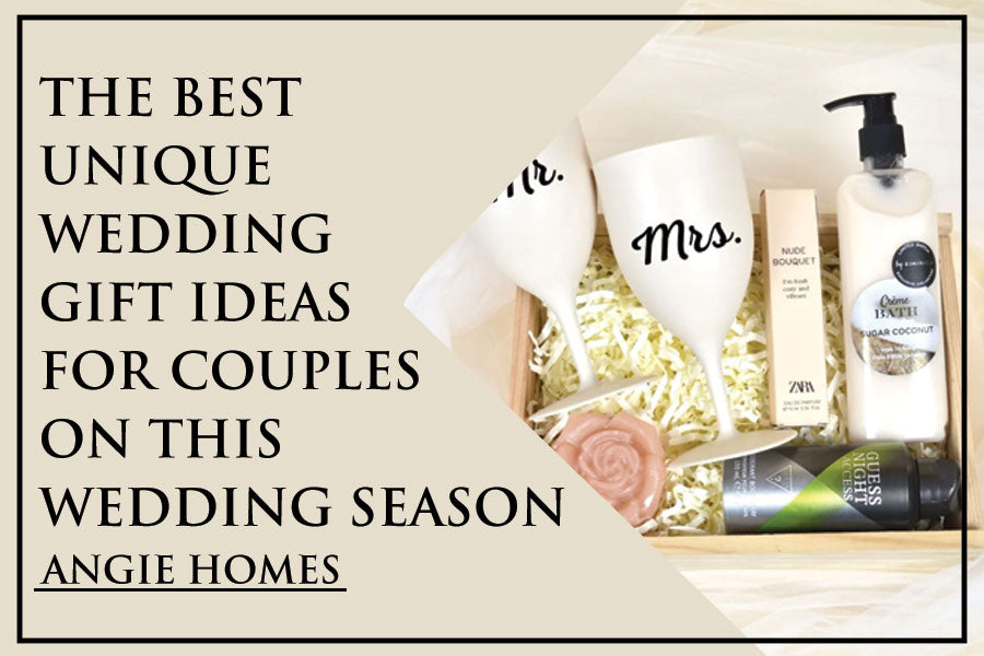 The Best Unique Wedding Gift Ideas For Couples On This Wedding Season