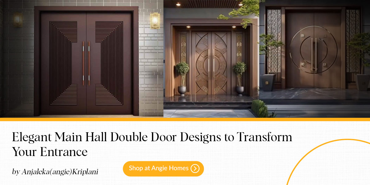 Elegant Main Hall Double Door Designs to Transform Your Entrance ...