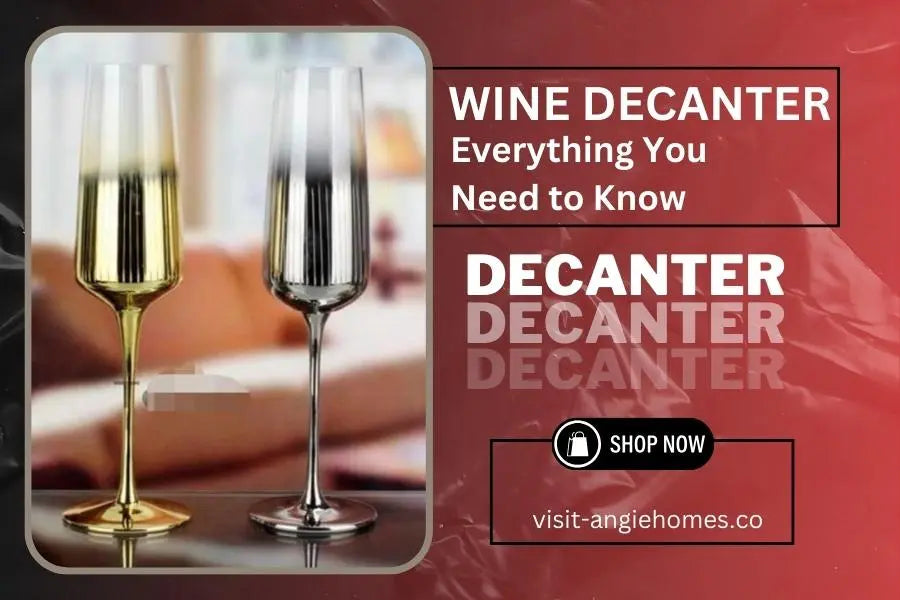 Elevate Your Wine Experience : The Perfect Wine Decanter Set