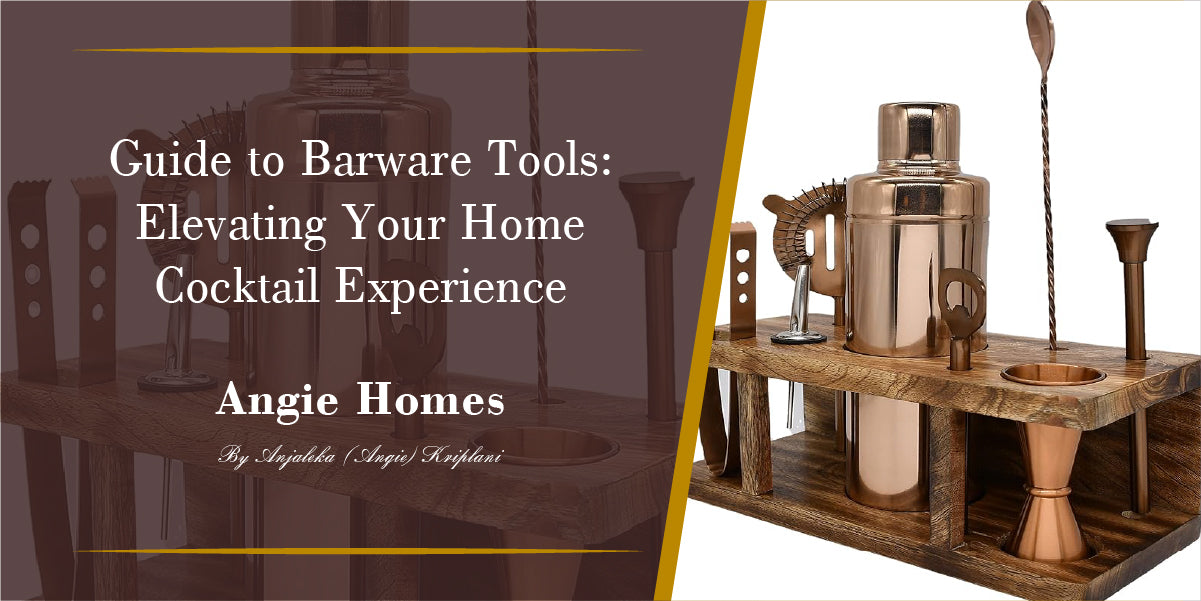 Guide to Barware Tools Elevating Your Home Cocktail Experience