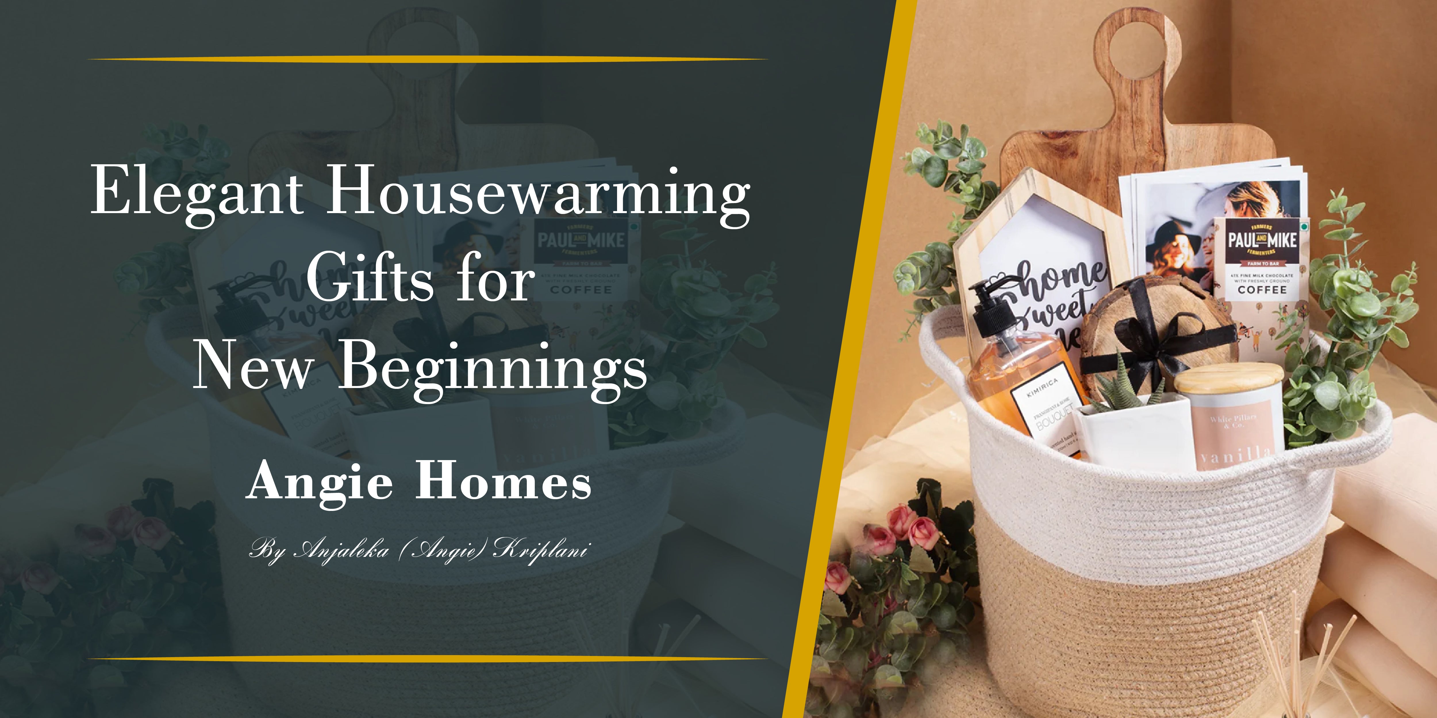 Elegant Housewarming Gifts for New Beginnings