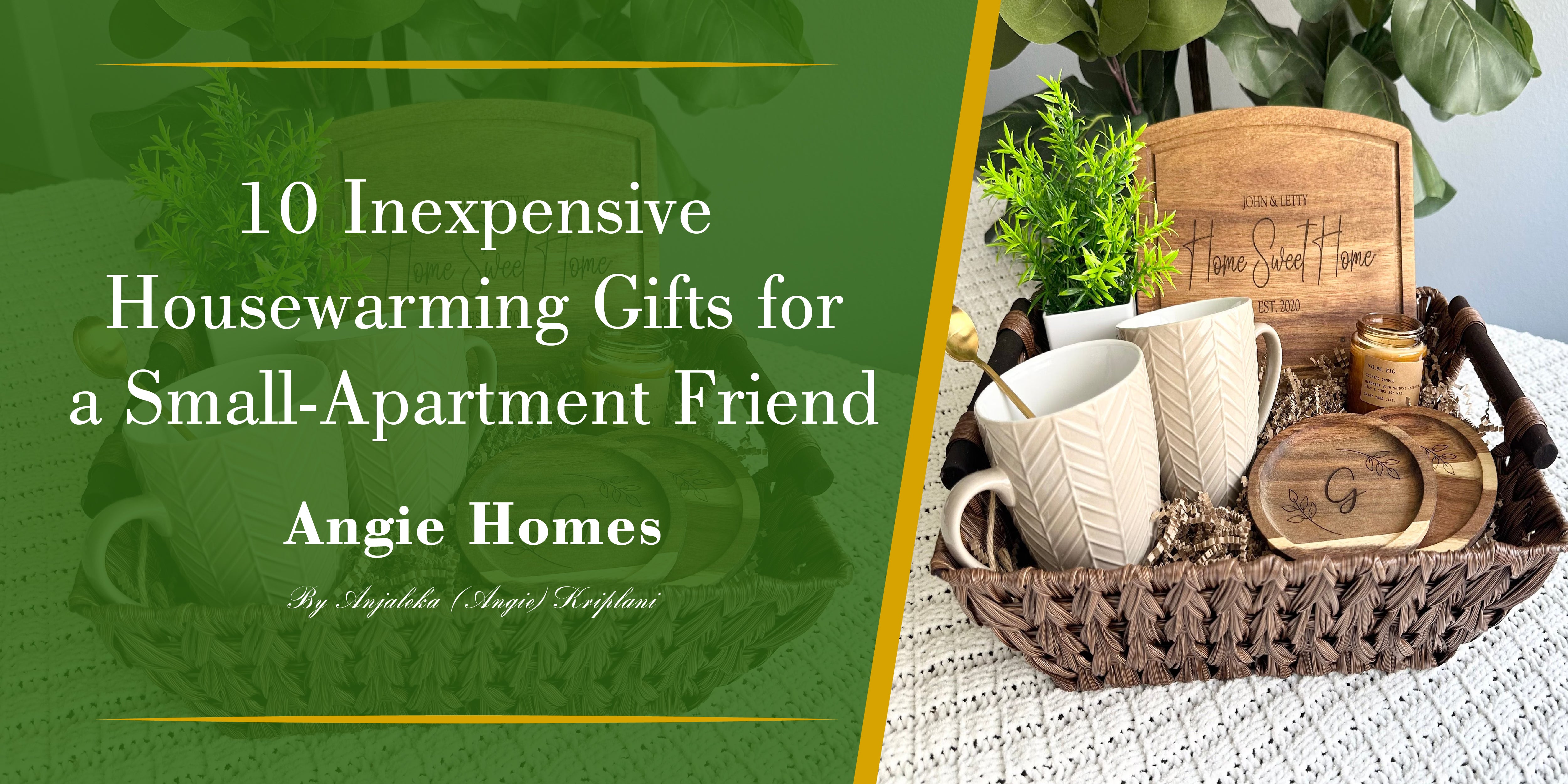 10 Inexpensive Housewarming Gifts for a Small-Apartment Friend