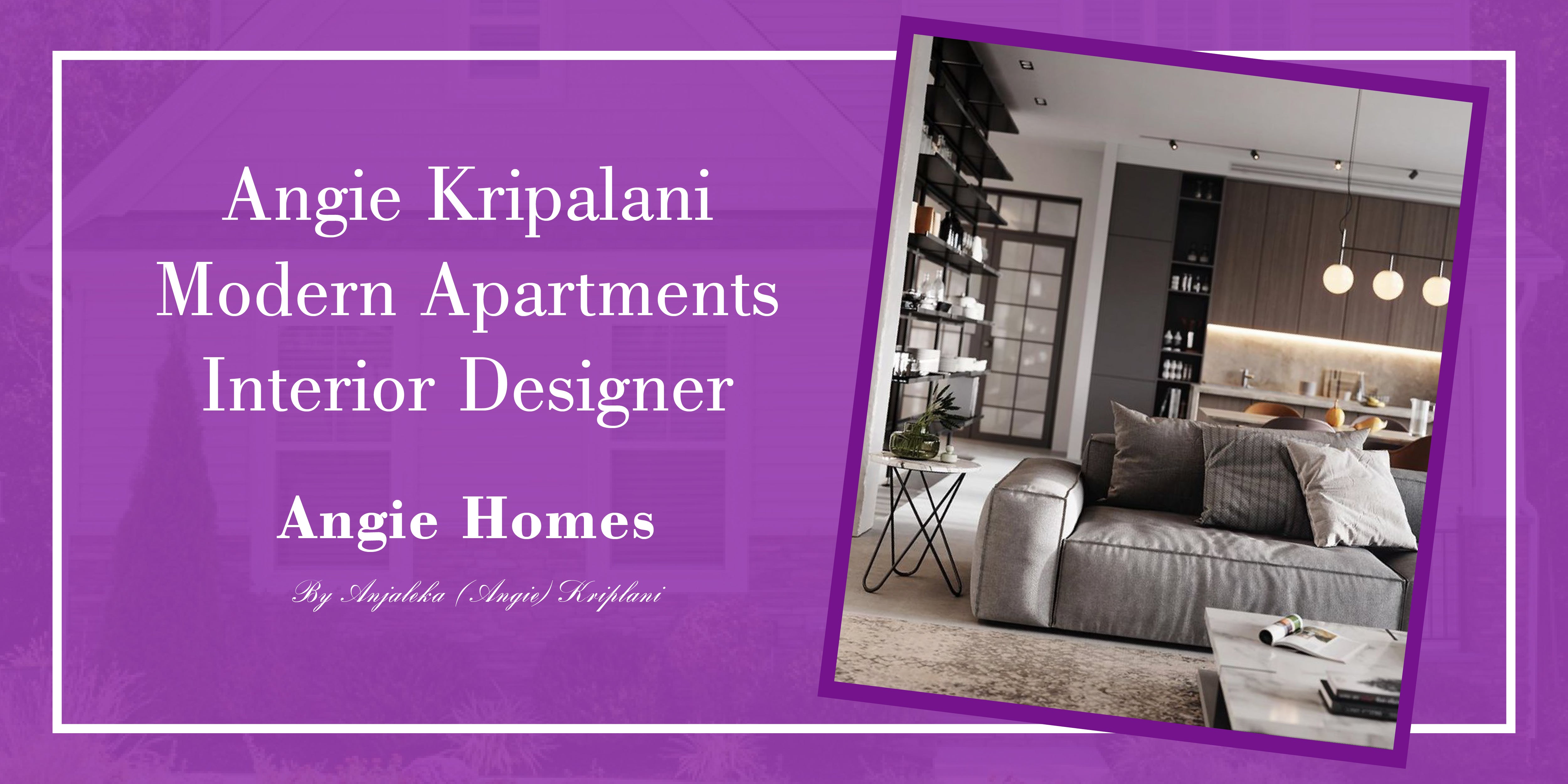 Angie Kripalani Modern Apartments Interior Designer