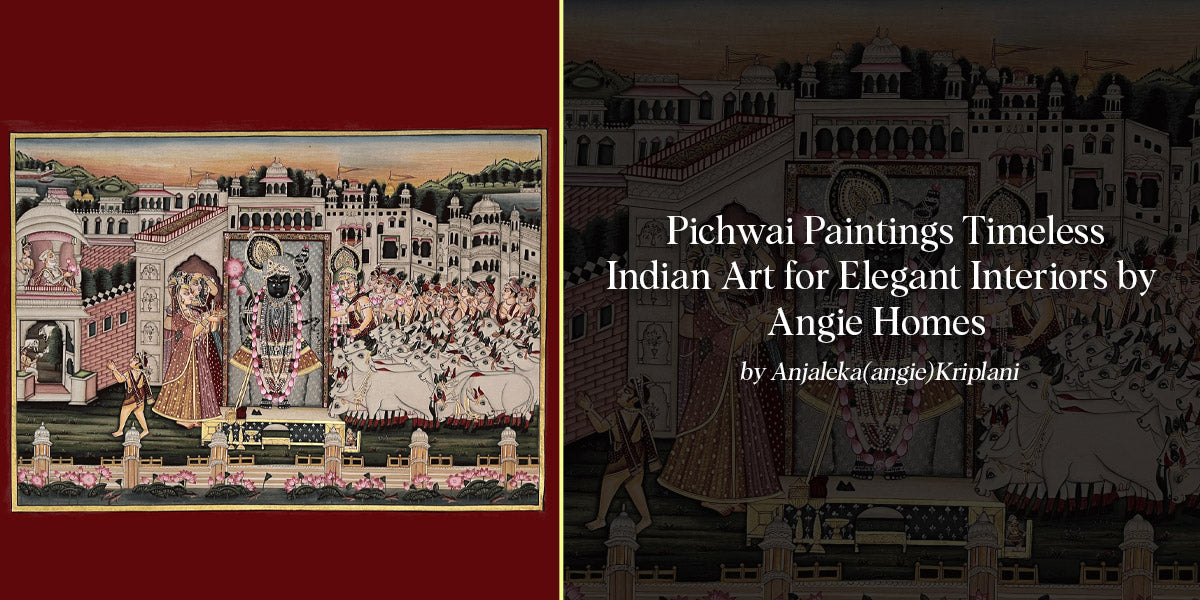 Pichwai Paintings: Timeless Indian Art for Elegant Interiors by Angie Homes