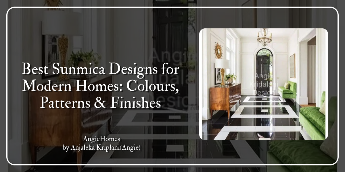 Best Sunmica Designs for Modern Homes: Colours, Patterns & Finishes