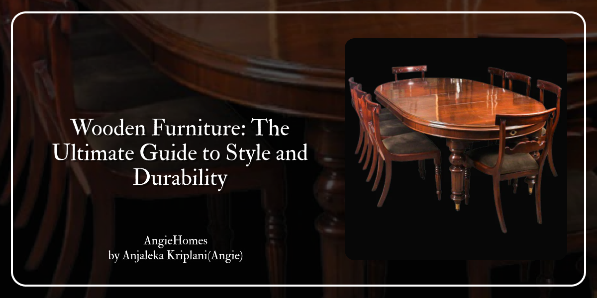 Wooden Furniture: The Ultimate Guide to Style and Durability