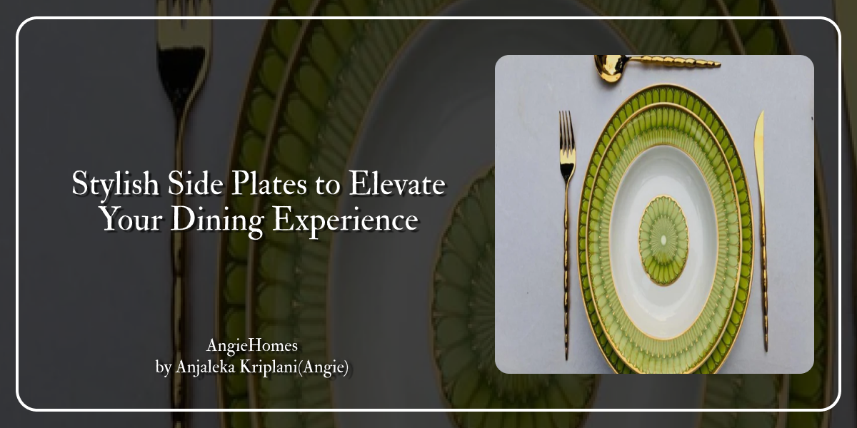 Stylish Side Plates to Elevate Your Dining Experience