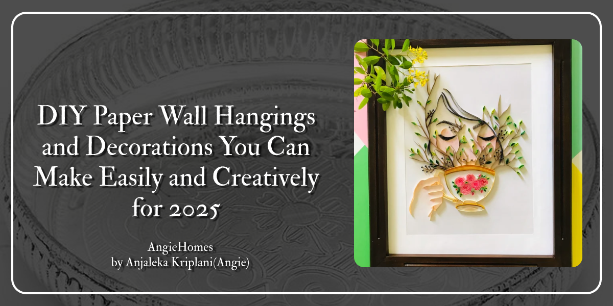 DIY Paper Wall Hangings and Decorations You Can Make Easily and Creatively for 2025