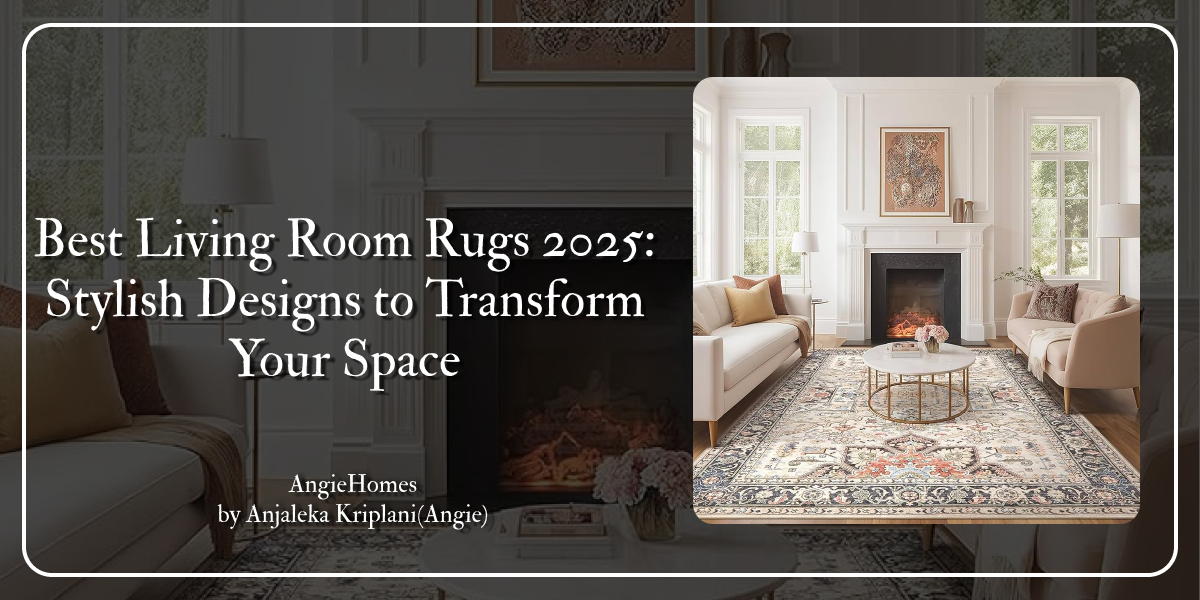 Best Living Room Rugs 2025: Stylish Designs to Transform Your Space ...