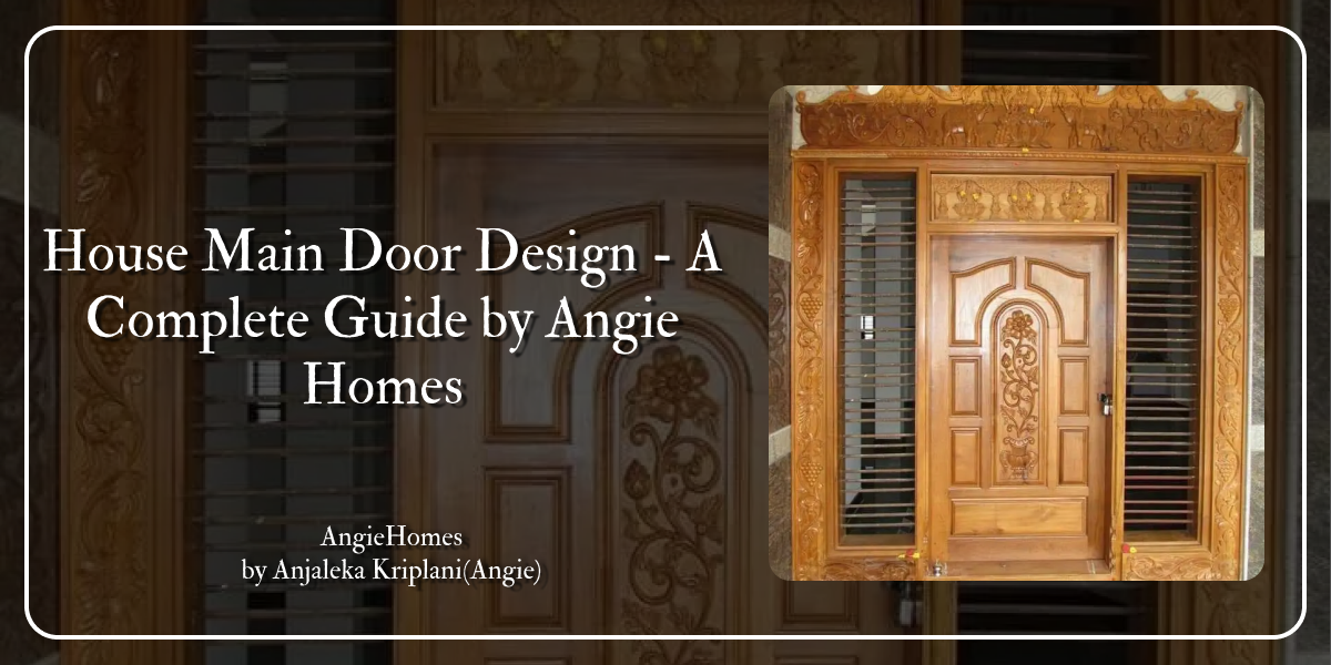 House Main Door Design - A Complete Guide by Angie Homes