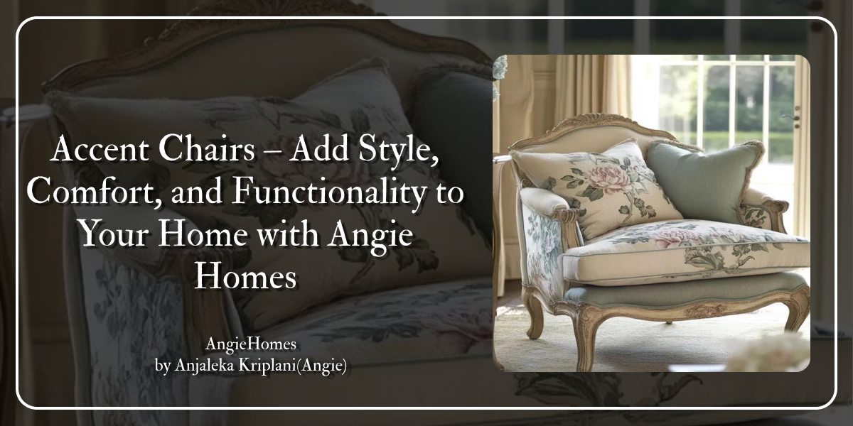 Accent Chairs – Add Style, Comfort, and Functionality to Your Home with Angie Homes