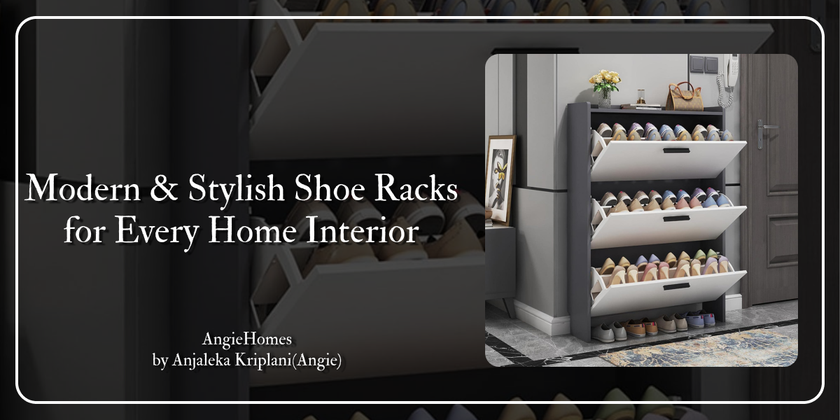 Modern & Stylish Shoe Racks for Every Home Interior – ANGIE HOMES