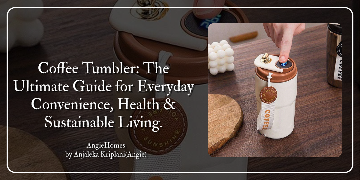Coffee Tumbler: The Ultimate Guide for Everyday Convenience, Health & Sustainable Living.