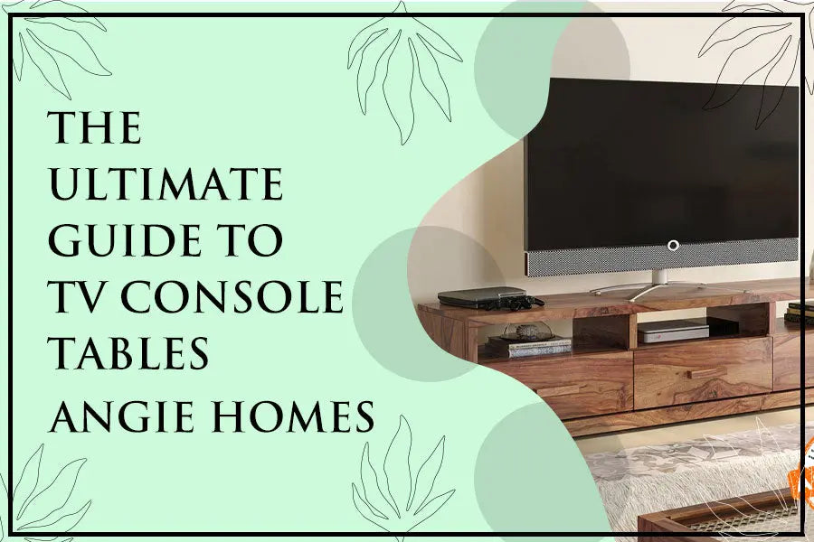 The Ultimate Guide to TV Console Tables - Angie Homes – ANGIE HOMES