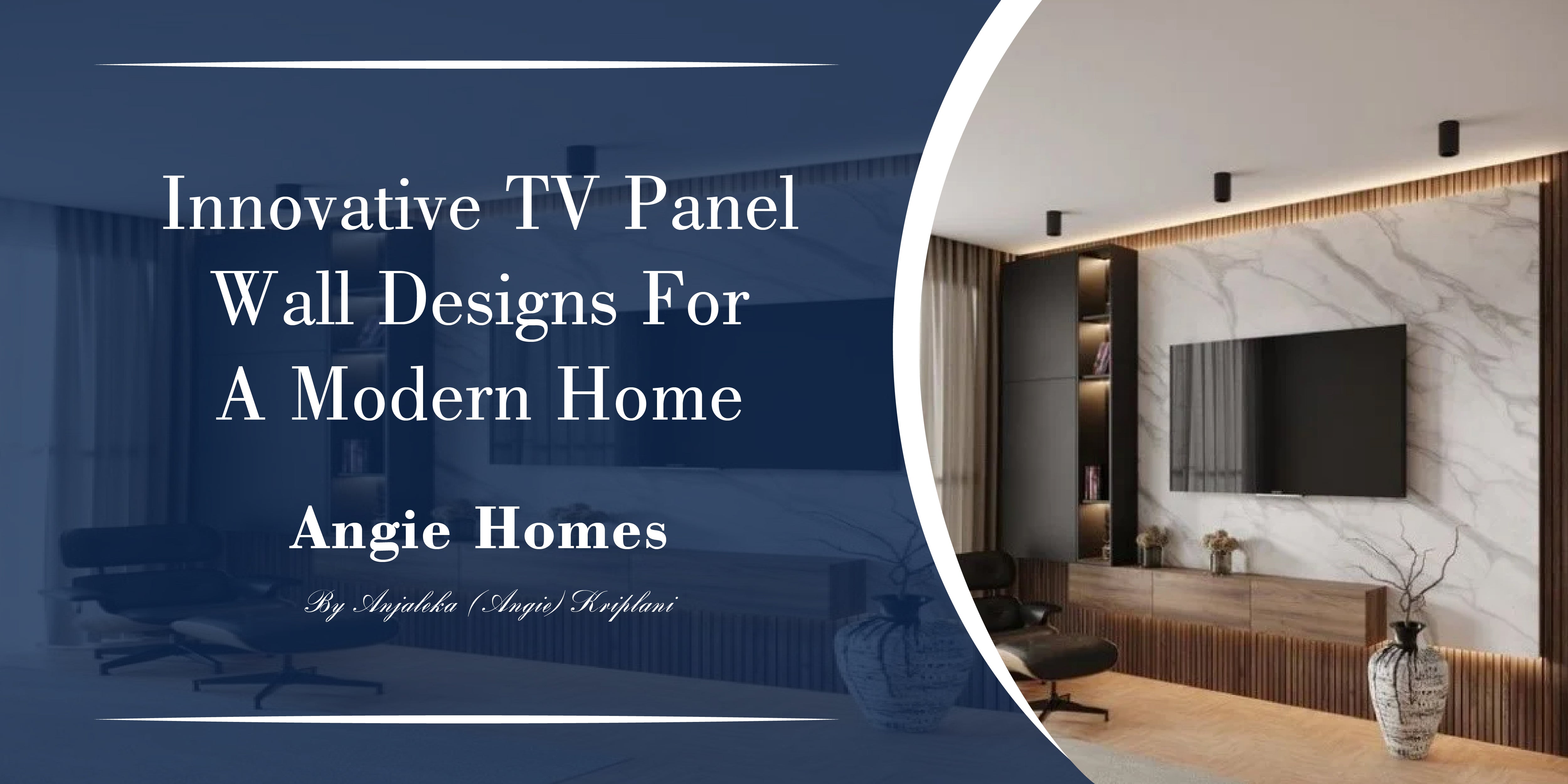 Innovative TV Panel Wall Designs for a Modern Home