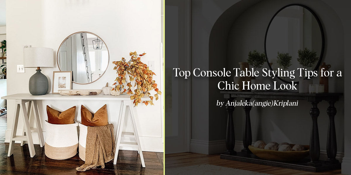 Top Console Table Styling Tips for a Chic Home Look
