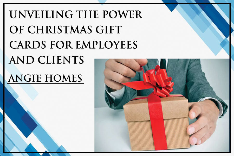 Unveiling the Power of Christmas Gift Cards for Employees and Clients