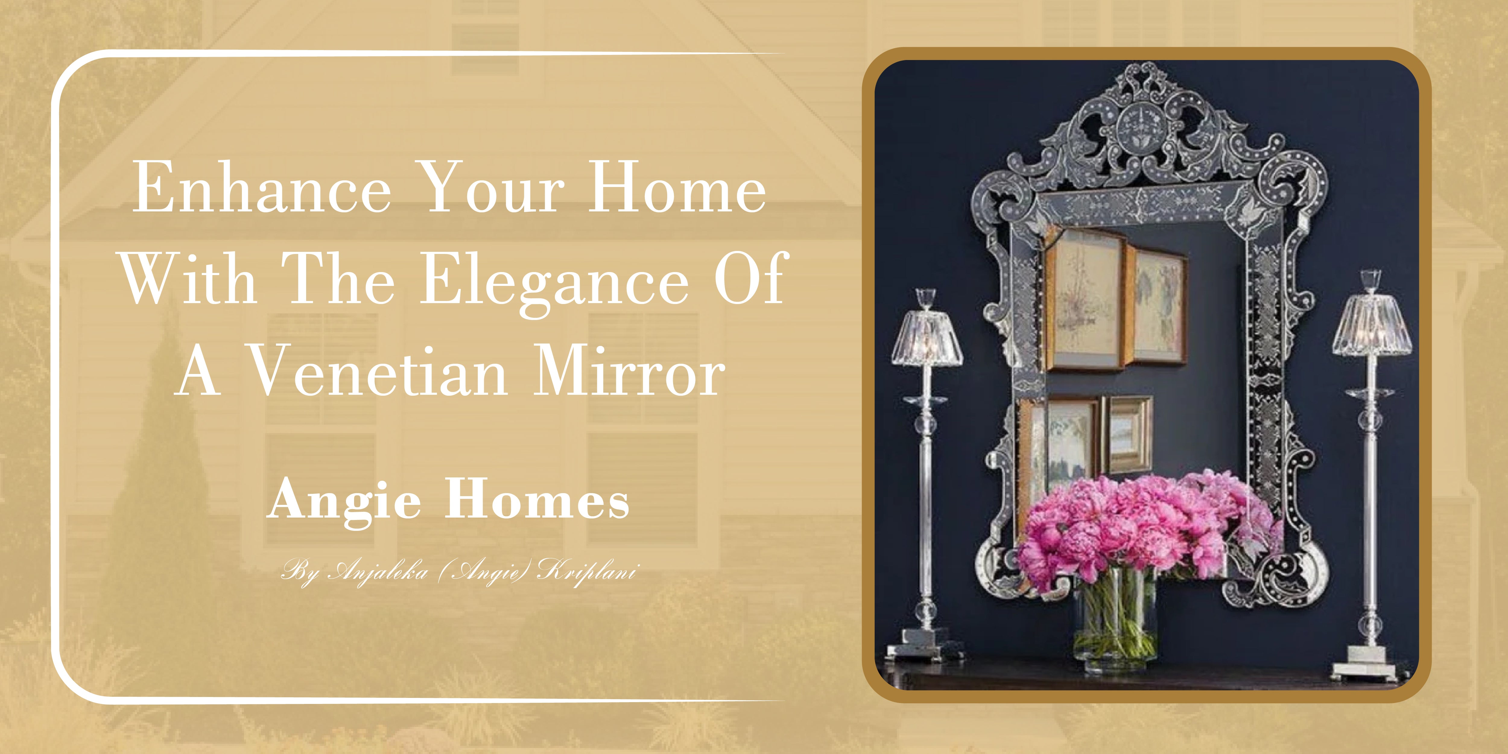 Enhance Your Home with the Elegance of a Venetian Mirror