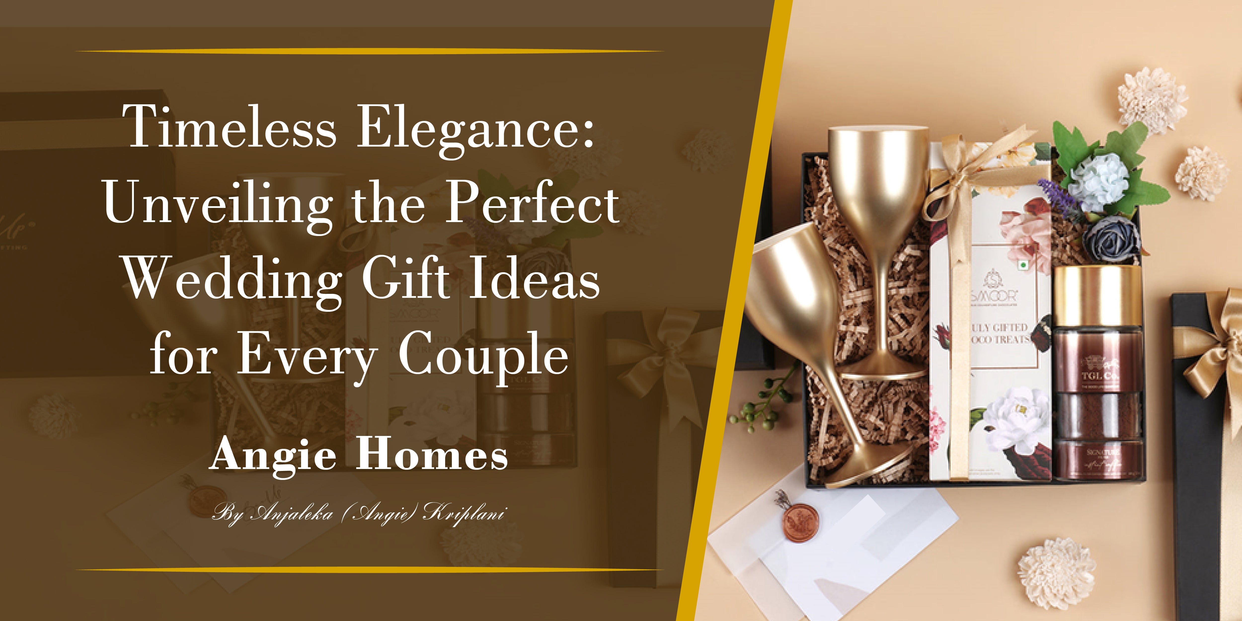 Timeless Elegance: Unveiling the Perfect Wedding Gift Ideas for Every Couple