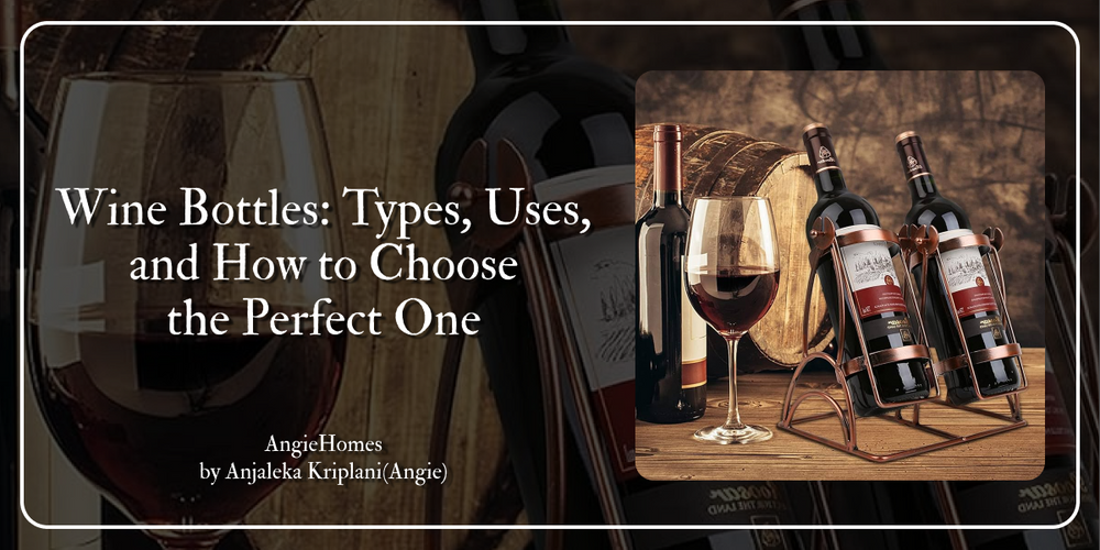 Wine Bottles: Types, Uses, and How to Choose the Perfect One  ANGIE HOMES